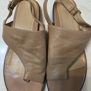Tan Leather Women's Sandals